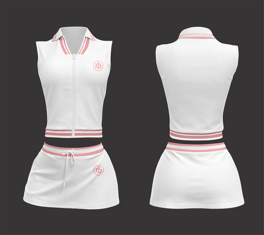 Pink Skirt Set