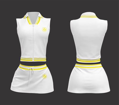 Yellow Skirt Set
